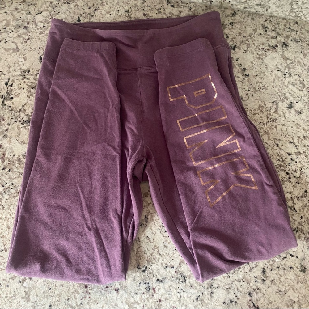 Victoria’s Secret PINK Logo Yoga Joggers Medium
